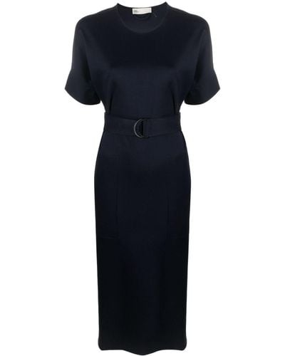 Tory Burch Short-sleeve Midi Dress - Blue