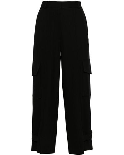 Paul Smith High-waist Cropped Trousers - Black