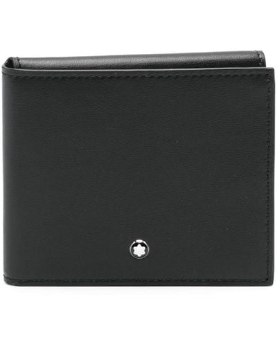 Montblanc Tri-fold Leather Wallet - Black