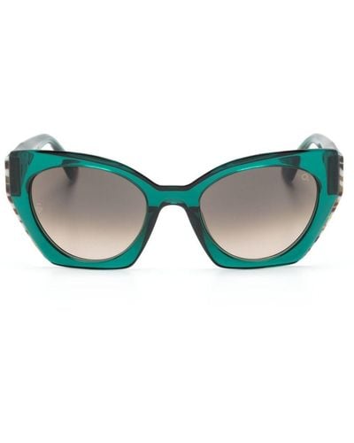 Etnia Barcelona Escandalo Butterfly-frame Sunglasses - Blue