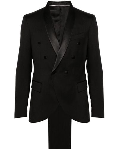 Corneliani Virgin Wool Dinner Suit - Black