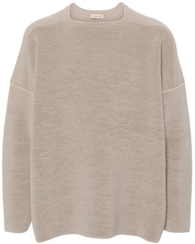 Fear Of God Ottoman Wool Ribbed Jumper - Natural