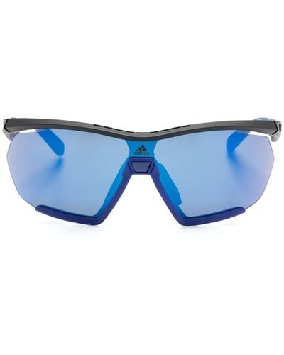 adidas Gafas de sol SP0072 con montura envolvente - Azul