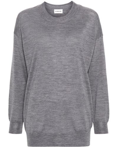 P.A.R.O.S.H. Fine-knit Sweater - Gray
