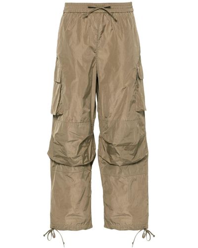 MSGM Pantalon fuselé à poches cargo - Neutre