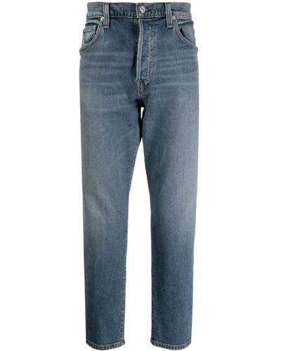 Citizens of Humanity Straight-leg Washed Jeans - Blue