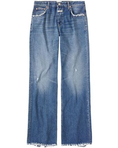 Closed Gillan Low-rise Flared Jeans - Blue