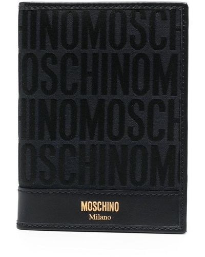 Moschino 二つ折り財布 - ブラック