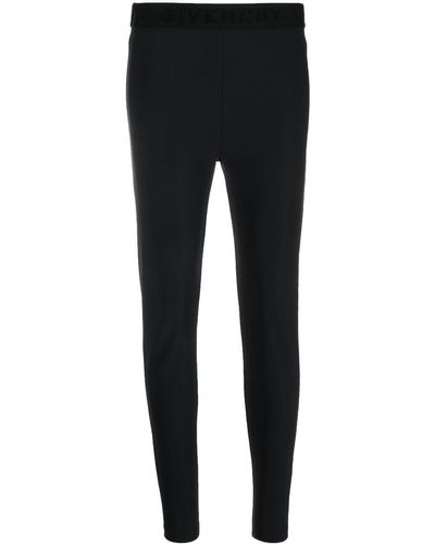 Givenchy Logo Waistband Leggings - Black