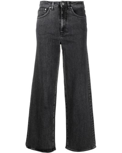 Totême High-waist Flared Jeans - Black