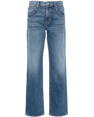 SLVRLAKE Denim Remy Low-rise Straight-let Jeans - Blue