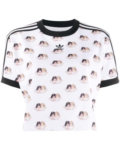 Fiorucci X Adidas All Over Angels T-shirt - White