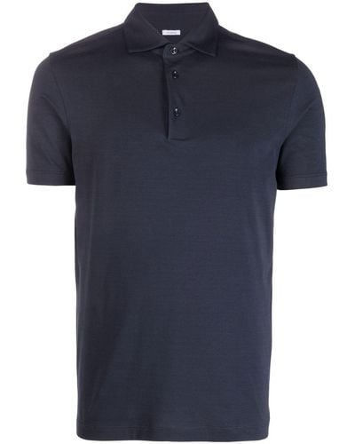 Malo Short-sleeved Polo Shirt - Blue