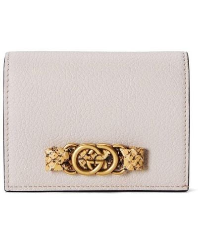 Gucci Portemonnaie mit GG - Weiß