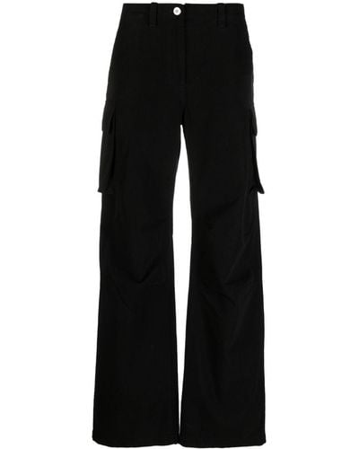 Our Legacy High-waist Cotton Trousers - Black