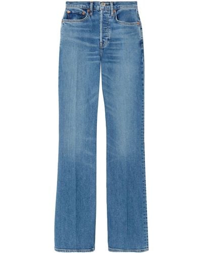 RE/DONE 90's High-waisted Jeans - Blue