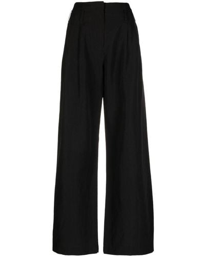 Ulla Johnson Pantalon à coupe ample - Noir