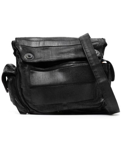 Julius Borsa messenger Gas Mask - Nero