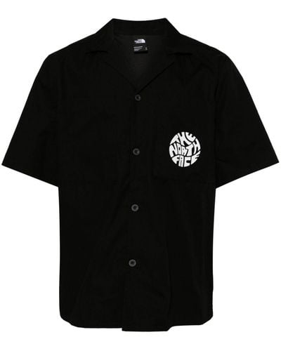 The North Face Overhemd Met Logoprint - Zwart