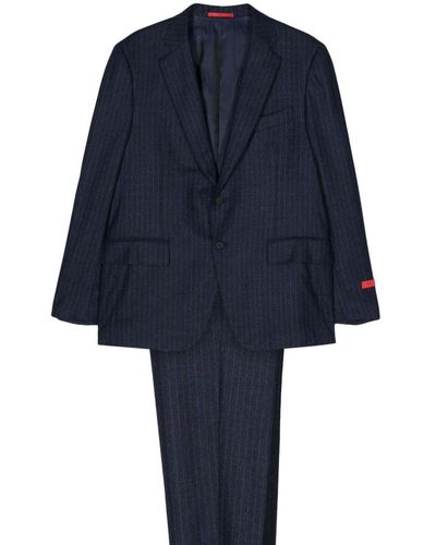 Isaia Single-breasted Suit - Blue