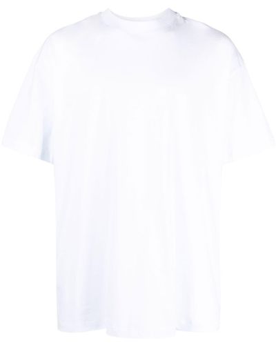 MSGM T-shirt Surfer con stampa grafica - Bianco