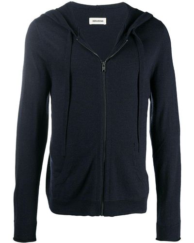 Zadig & Voltaire Clash Hooded Jacket - Blue