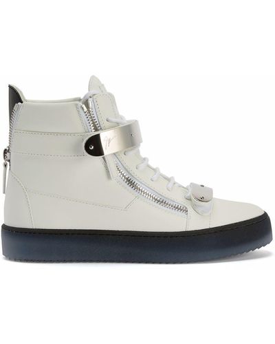 Giuseppe Zanotti Zapatillas altas Coby - Blanco