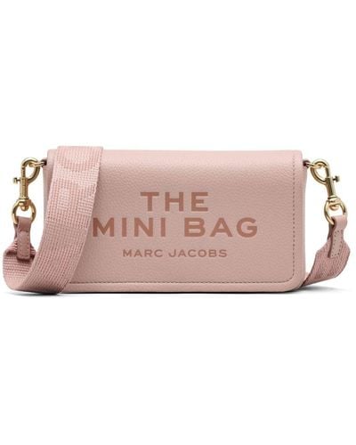 Marc Jacobs Bolso The Leather Mini - Rosa