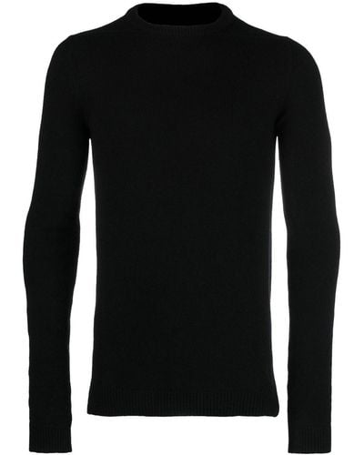 Rick Owens Biker Cashmere Sweater - Black