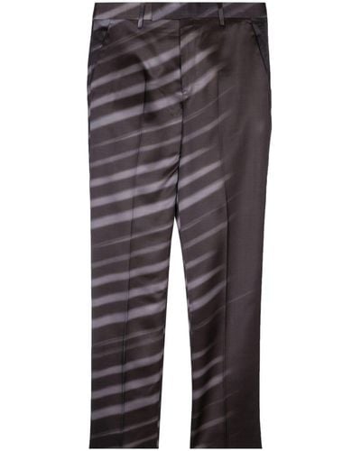 Paul Smith Morning Light Tailored Trousers - Grey
