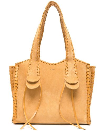 Chloé Borsa tote Mony media - Arancione