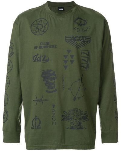 KTZ Multi-stamp Sweatshirt - Groen