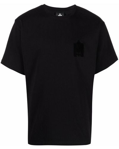 Mackage T-shirt en coton biologique à logo - Noir