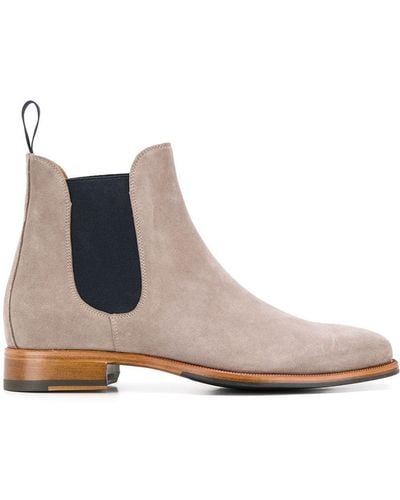 SCAROSSO Giancarlo Ankle Boots - Grey