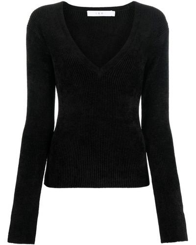 IRO Mattia Crew-neck Sweater - Black