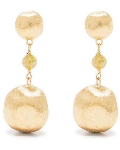 Marco Bicego 18kt Yellow Gold Drop Earrings - White