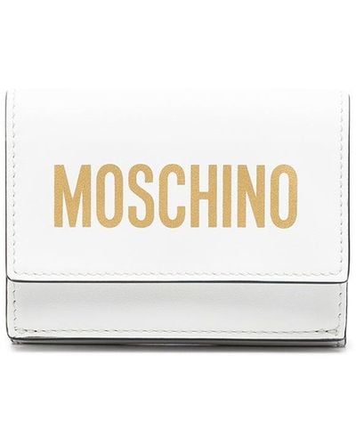 Moschino Logo-print Foldover Wallet - Multicolor