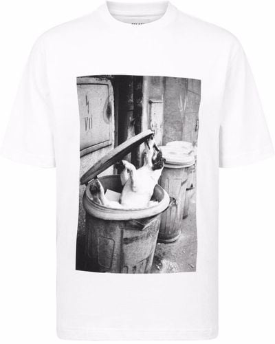 Palace X Juergen Teller t-shirt à imprimé photographique - Blanc
