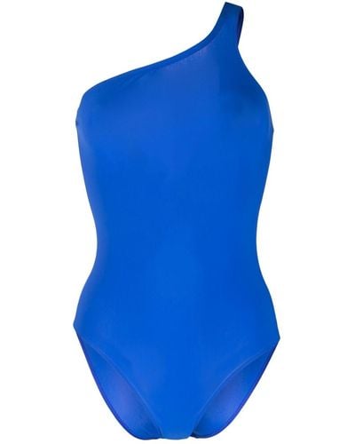 Isabel Marant One-Shoulder-Badeanzug - Blau