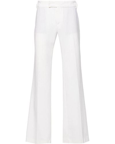 Roberto Cavalli Pantaloni svasati - Bianco