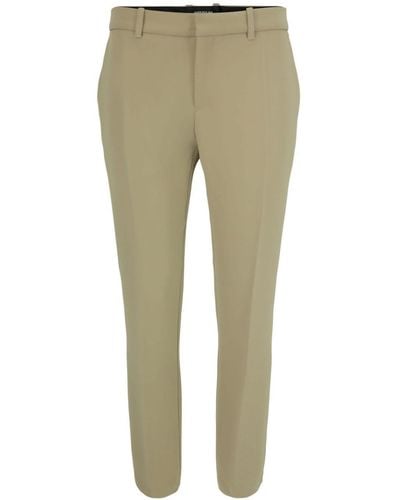 Barbara Bui Mid-rise Tailored Trousers - Natural