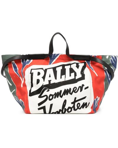 Bally Bolso shopper Billboard - Blanco