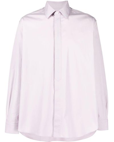 Fendi Long-sleeved Cotton Shirt - Pink