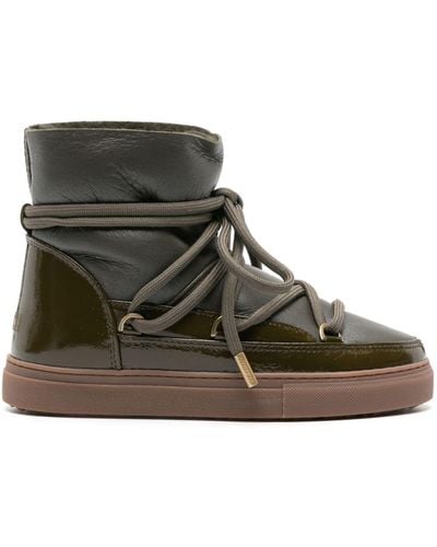 Inuikii Leather Lace-up Boots - Brown