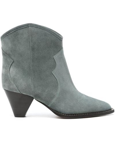 Isabel Marant Darizo 55mm Suede Boots - Gray