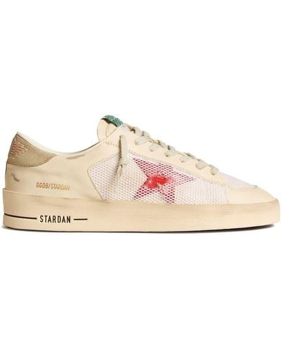 Golden Goose Stardan Leather Trainers - Pink