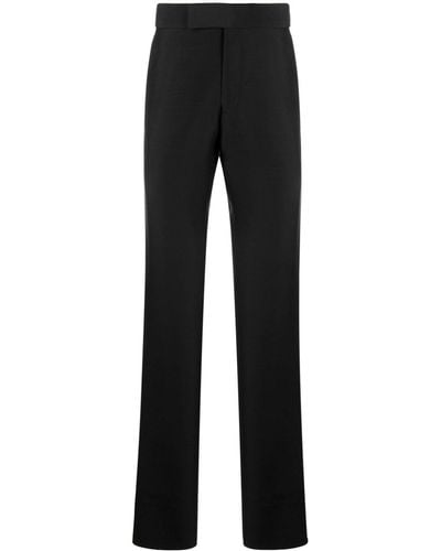Tom Ford Tailored Wool-blend Trousers - Black