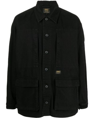 Carhartt Button-down Overhemd - Zwart