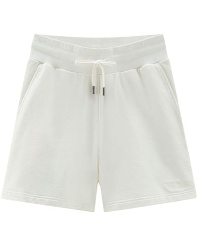Woolrich Pantalones cortos de deporte - Blanco