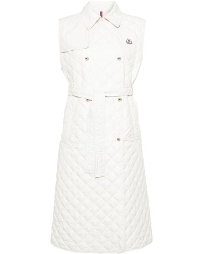 Moncler Alcione Belted Gilet - White